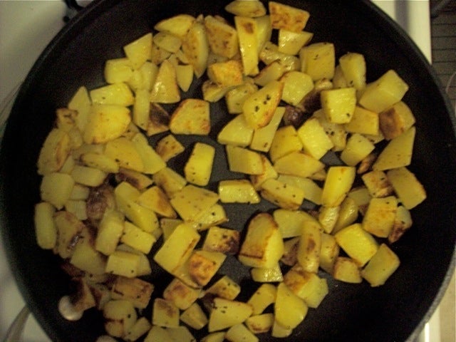 Potatoes in pan #2