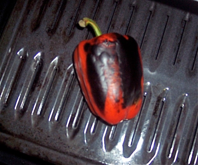 Blackened pepper