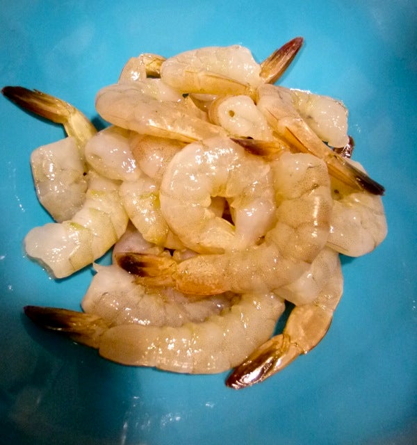 Peeled shrimp