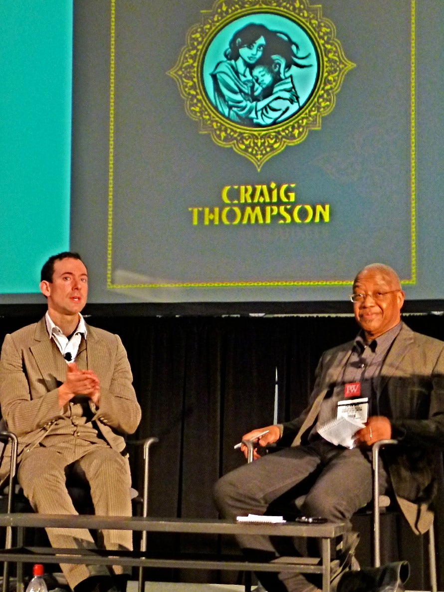 Craig Thompson and Calvin Reid